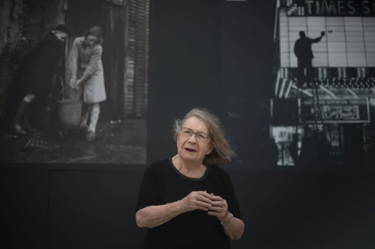 Weiss described herself as a 'craftswoman of photography' (AFP/Loic VENANCE)
