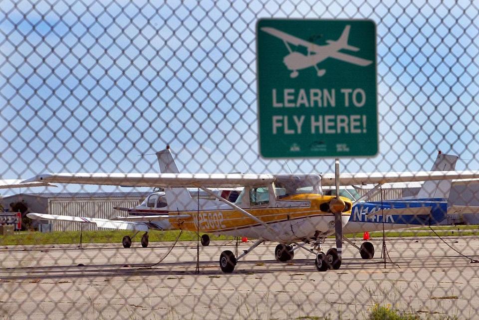 Hijackers Mohamed Atta and Marwan al-Shehhi took flying lessons at Venice Municipal Airport in  Florida.