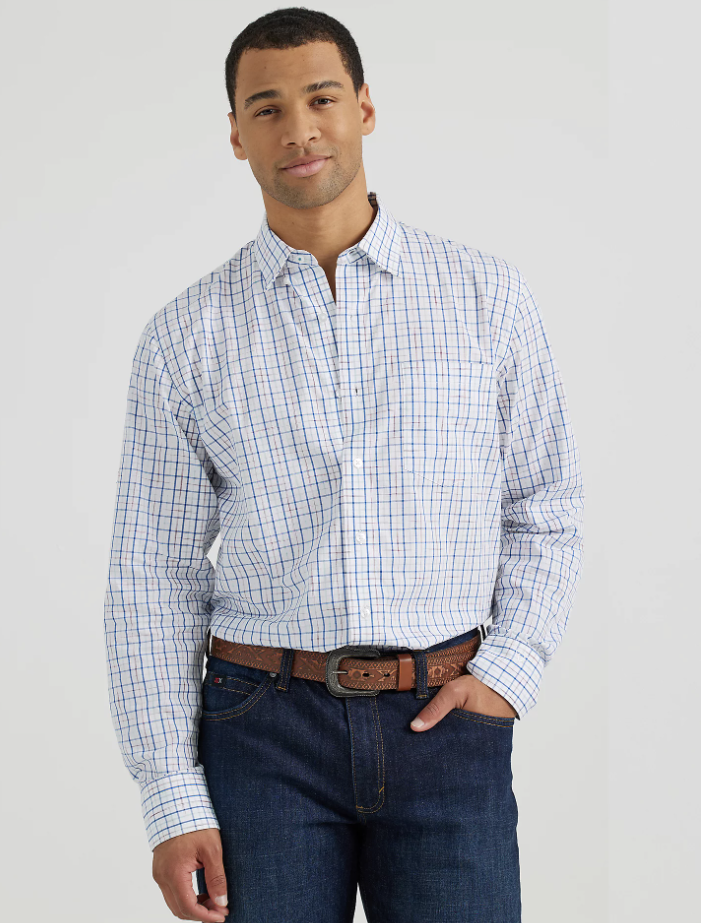 <p><a href="https://go.redirectingat.com?id=74968X1596630&url=https%3A%2F%2Fwww.wrangler.com%2Fshop%2Fmens-cody-johnson-one-pocket-button-down-shirt-in-blue-white-windowpane-112357667.html&sref=https%3A%2F%2Fwww.countryliving.com%2Fshopping%2Fa62068493%2Fcody-johnson-wrangler%2F" data-i13n="elm:affiliate_link;elmt:premonetized" rel="sponsored" target="_blank" data-ylk="slk:Shop Now;elm:affiliate_link;elmt:premonetized;itc:0;sec:content-canvas" class="link rapid-noclick-resp rapid-with-clickid etailiffa-link">Shop Now</a></p> <p>Cody Johnson Shirt in Blue White Windowpane</p> <p>wrangler.com</p> <p>$59.99</p><span class="copyright">Wrangler</span>