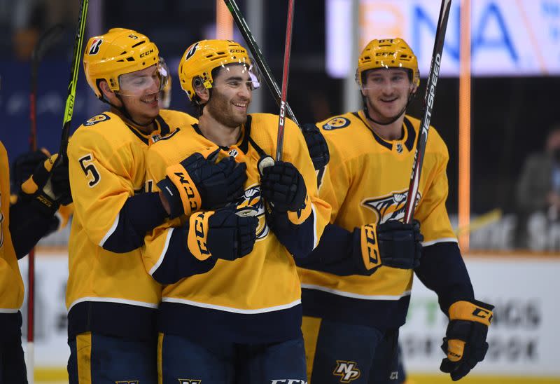 NHL: Carolina Hurricanes at Nashville Predators