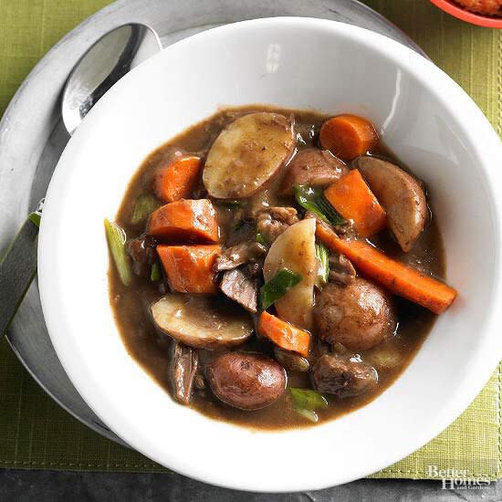 Cozy up on the couch with a hearty bowl of Sunday Dinner Stew. This easy recipe can be made in less than 30 minutes and requires just five ingredients.