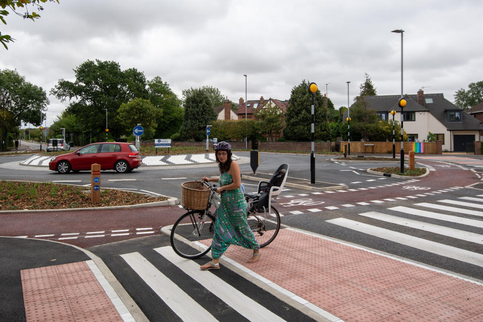 Most of the accidents on the roundabout have involved cyclists. (PA)