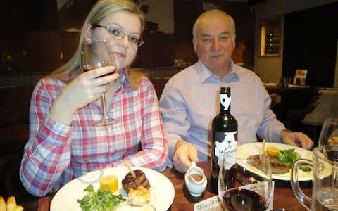 Sergei Skripal with his daughter Yulia. - Credit: East 2 West