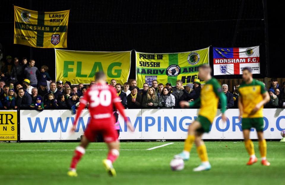 Horsham play Barnsley in the first-round replay