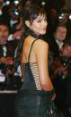 <p>Pour la projection du film “Irréversible” de Gaspard Noé, l’Italienne est apparue dans une robe corset très sensuelle.(Photo : Gettyimages) </p>