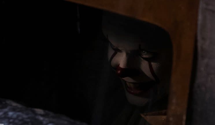 Not a great image for clowns - Credit: Warner Bros.