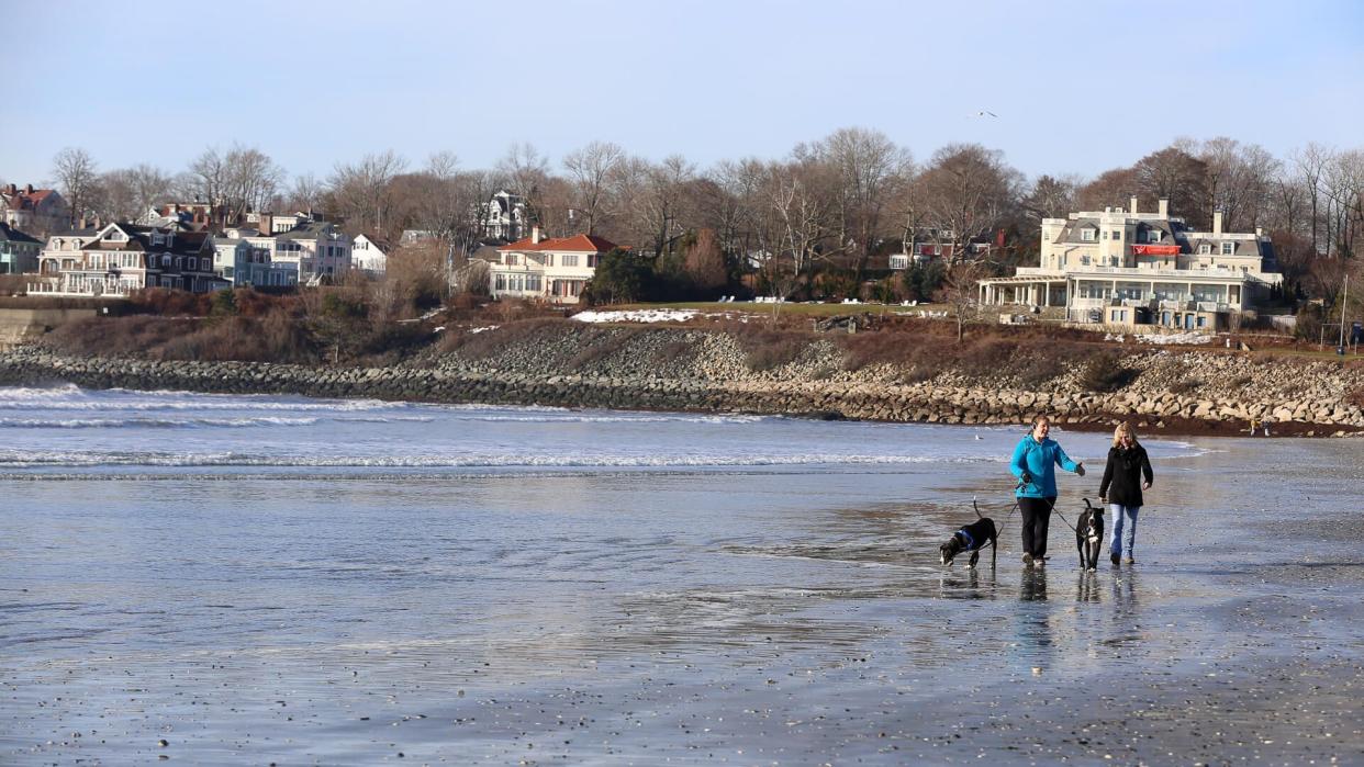 Newport, RI, USA - February 22, 2014.