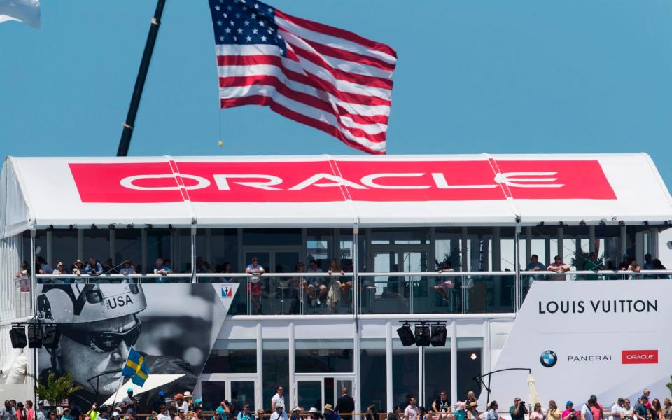 America's Cup defenders Oracle Team USA have three wins from three following victory over Land Rover BAR - Credit: AFP