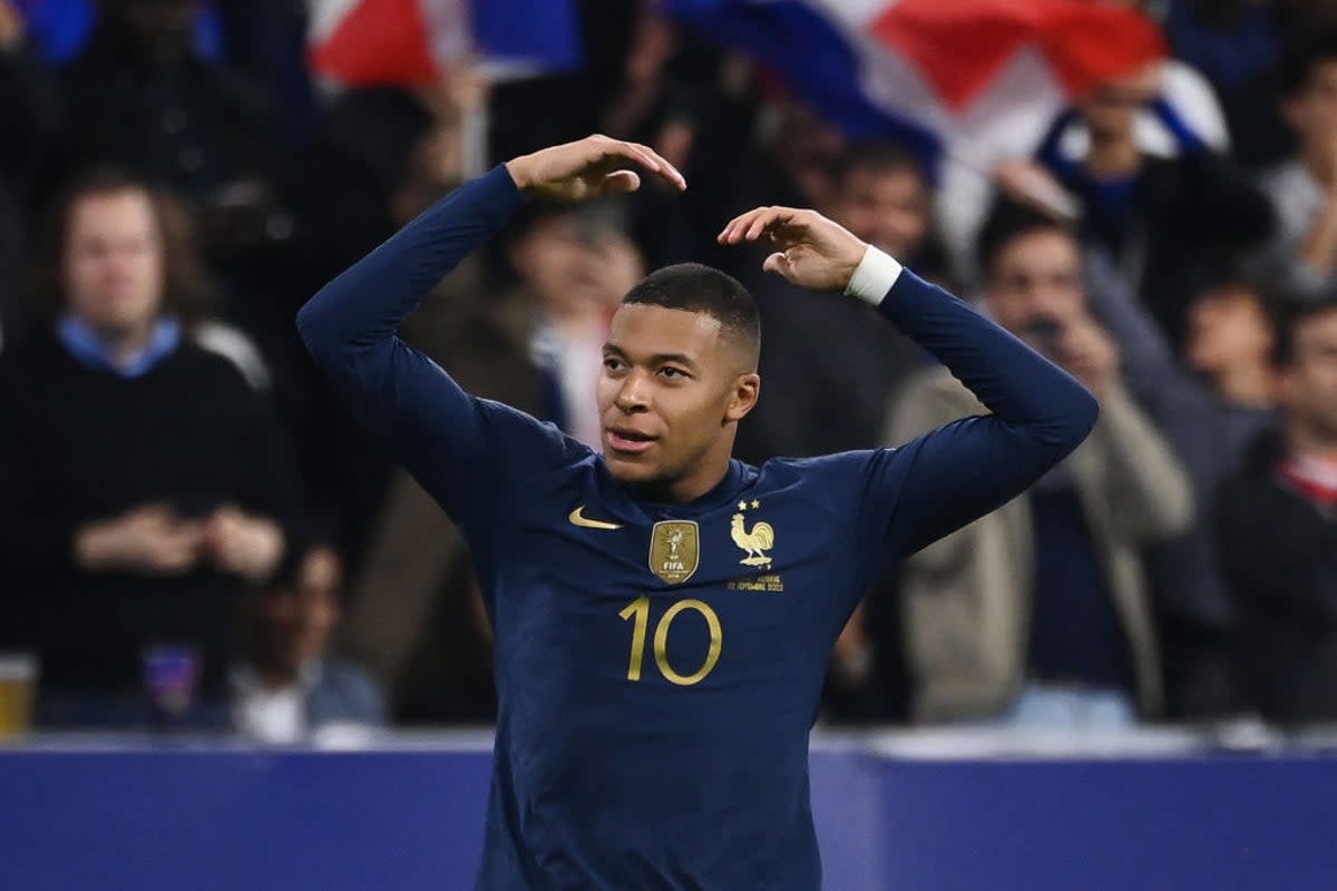 Kylian Mbappe will lead the French attack  (AFP via Getty Images)