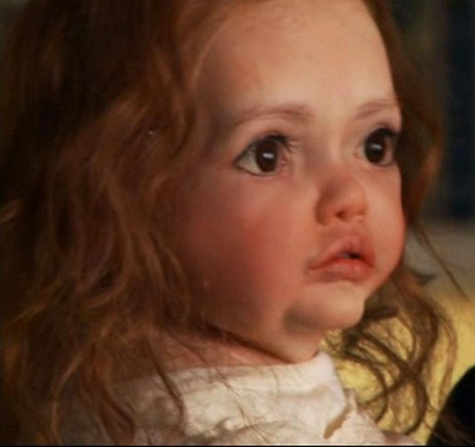 Renesmee as a toddler in "The Twilight Saga: Breaking Dawn — Part 2."