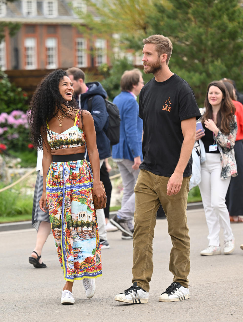 Calvin Harris and Vick Hope