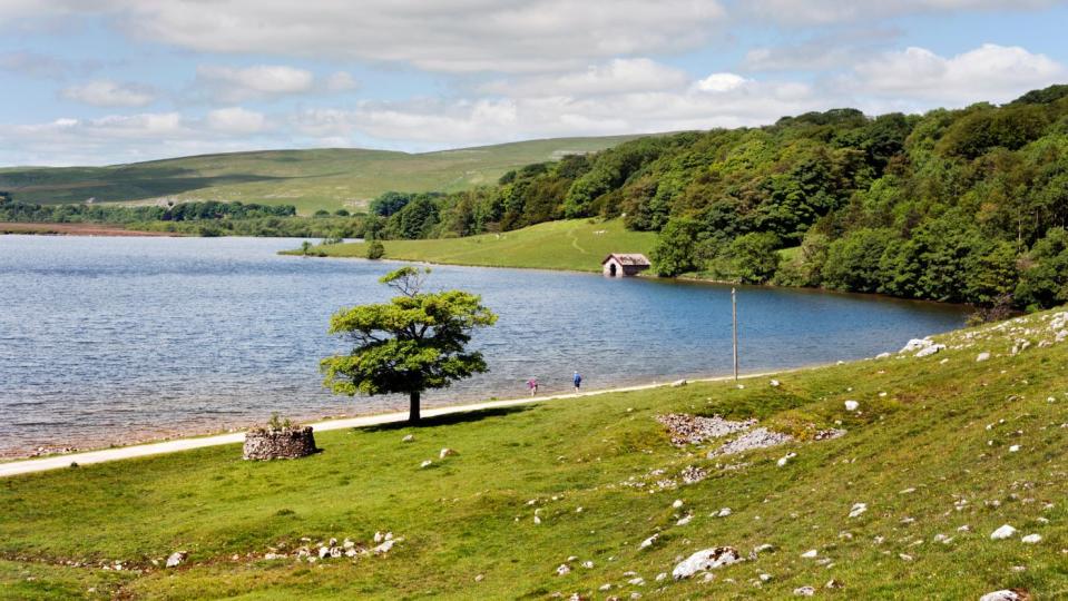 Malham Tarn in the Yorkshire Dales