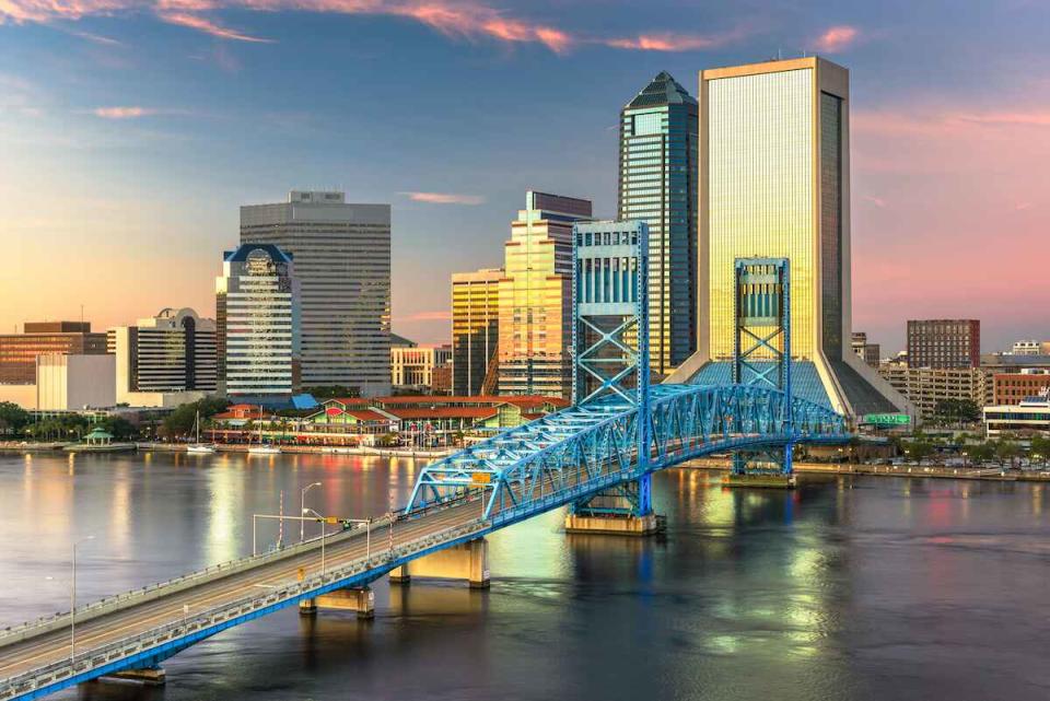 Jacksonville Florida skyline