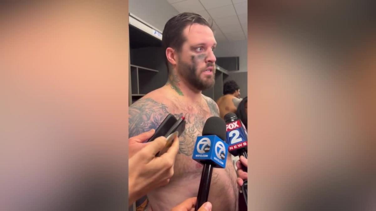 VIDEO Taylor Decker on if he reported as eligible 'I went to the ref