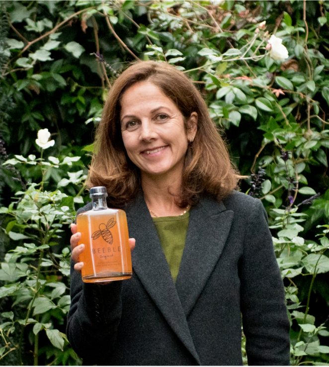 Nicola Reed, founder and CEO of honey spirits brand Beeble