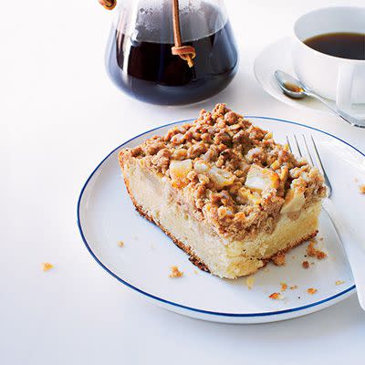 Pear and Sour Cream Coffee Cake