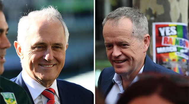 Both Prime Minister Malcolm Turnbull and Labor leader Bill Shorten have vowed to back the vote of the Australian people. Photo: AAP