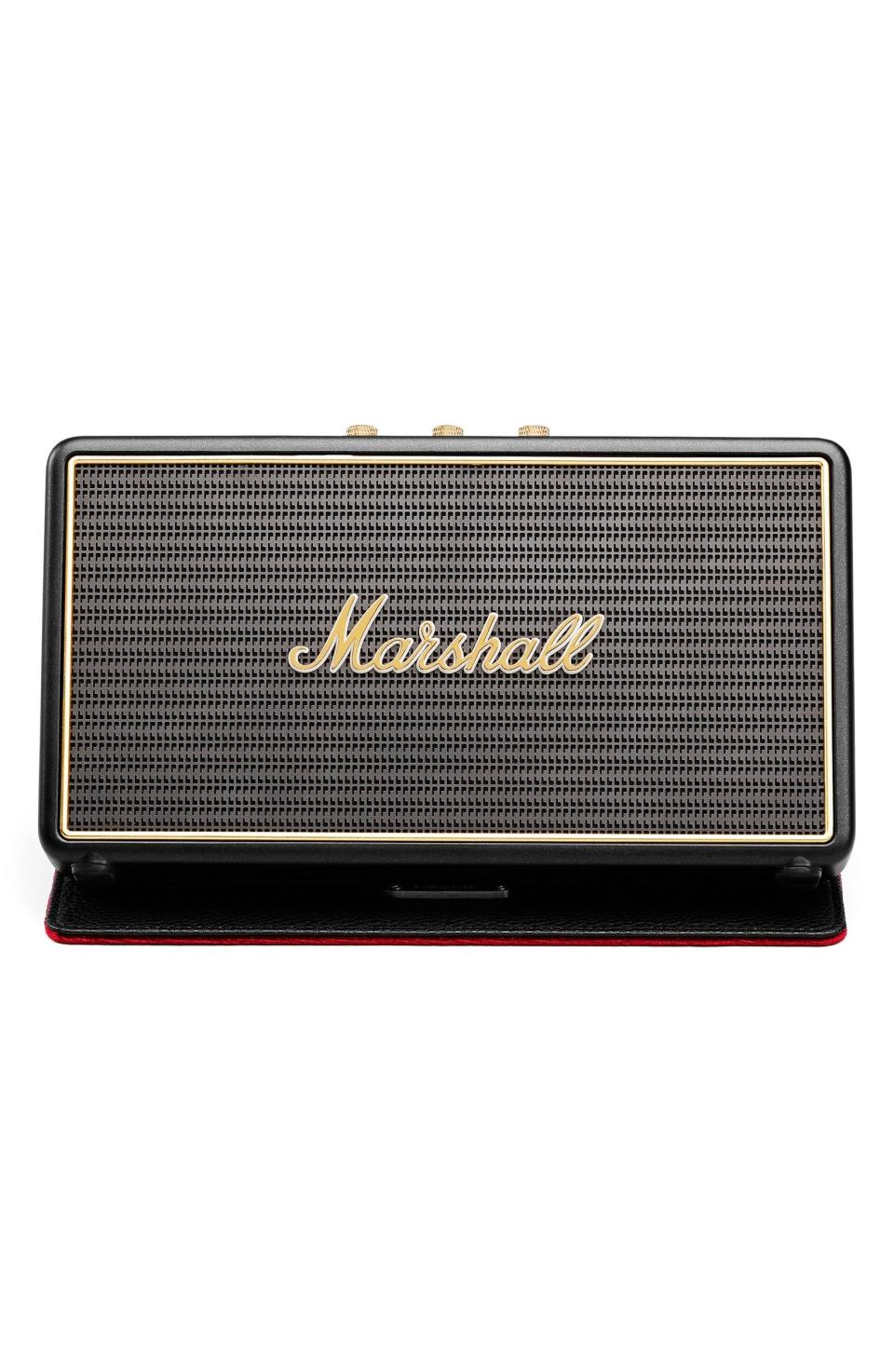 Marshall Stockwell Bluetooth Speaker, $175