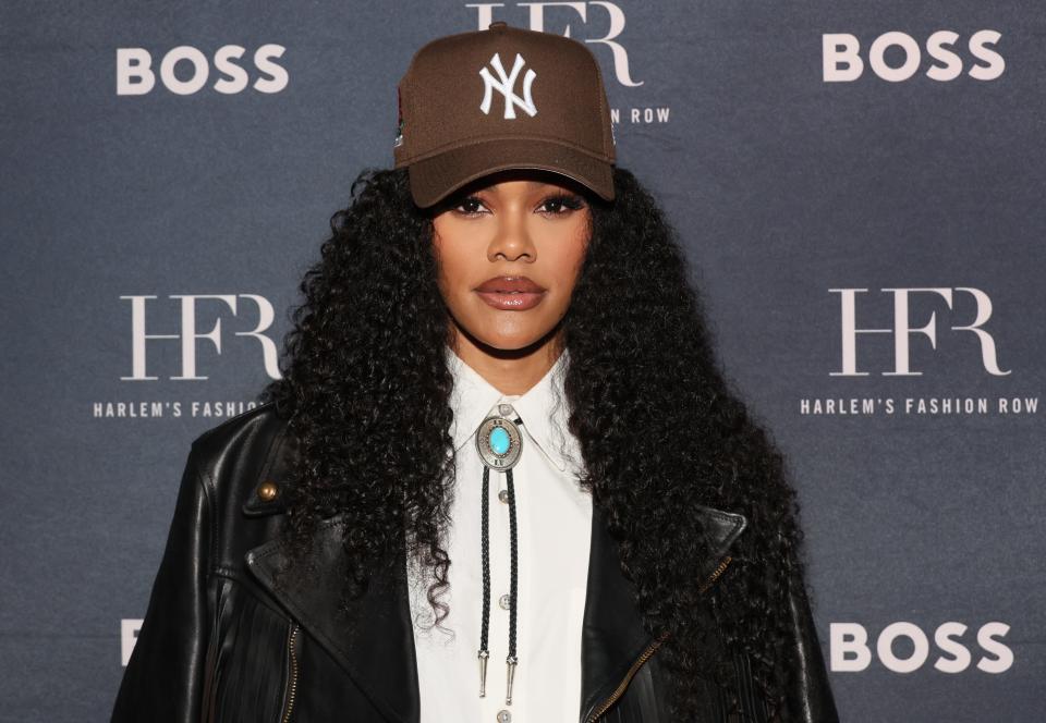 Teyana Taylor attends the 17th annual Harlem's Fashion Row Fashion Show & Style Awards on Sept. 3, 2024, in New York City.