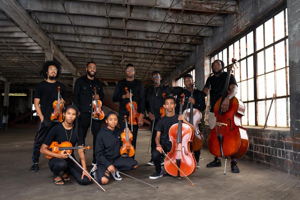 Members of the Columbus Cultural Orchestra in 2021