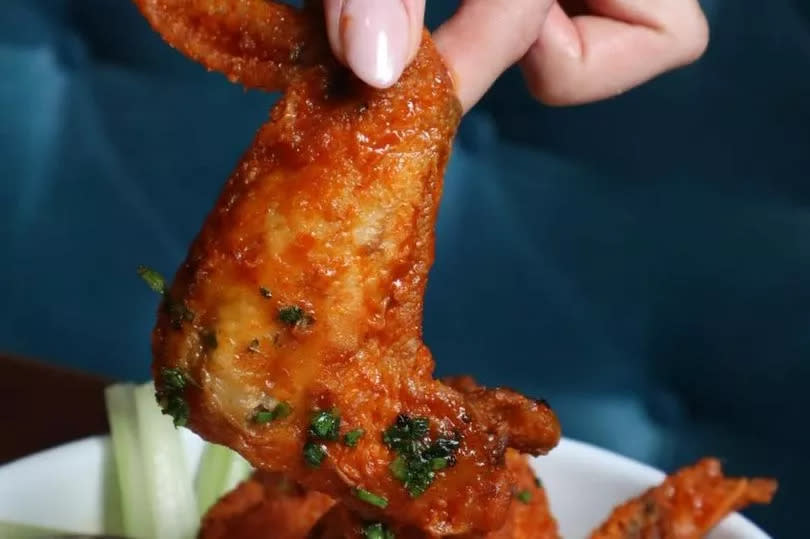 The Van Winkle chicken wings are a thing of beauty