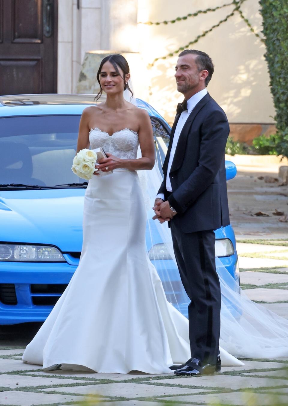 *PREMIUM-EXCLUSIVE* Jordana Brewster and Mason Morfit tie the knot in Santa Barbara in front of F&F co-stars, family and friends! (GGRE, CLTN / CB/CB / BACKGRID)