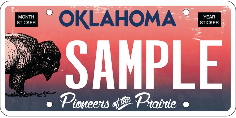 Pioneers of the Prairie license plate: sold 11,485 in 2023 totaling $365,260.