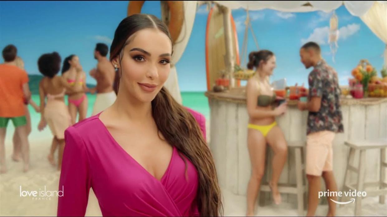 Nabilla pour Love Island. © Prime Video