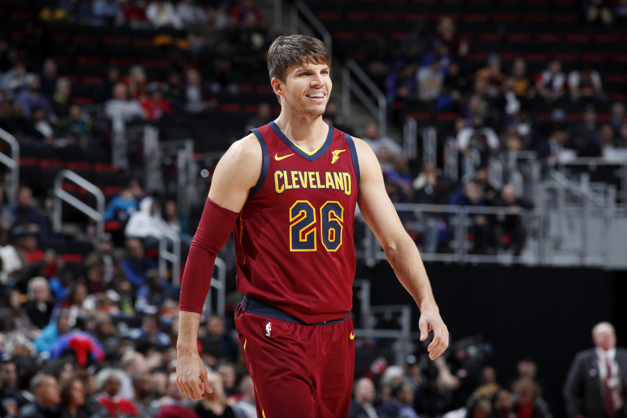 The Cleveland Cavaliers reportedly traded Kyle Korver to the Utah Jazz on Wednesday afternoon. (Jeff Haynes/Getty Images)