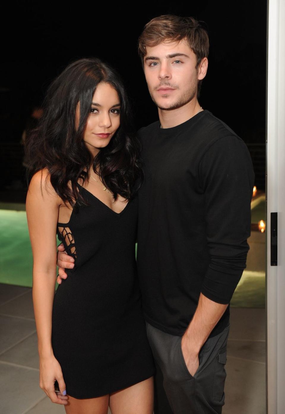 zac efron and vanessa hudgens