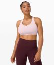 <p>The <span>Lululemon Free to Be Elevated Bra</span> ($52) is a game-changer if you have a larger chest. It's a supportive, easy to move in bra that keeps you feeling secure but isn't a high-impact bra. If you're doing yoga or pilates, this is, hands down, the bra for you. I love it so much.</p>