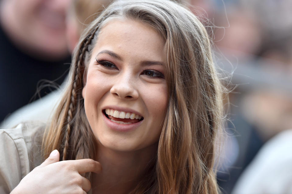 Bindi Irwin penned a letter about parenting her daughter Grace Warrior for International Women's Day. (Photo by Axelle/Bauer-Griffin/FilmMagic)