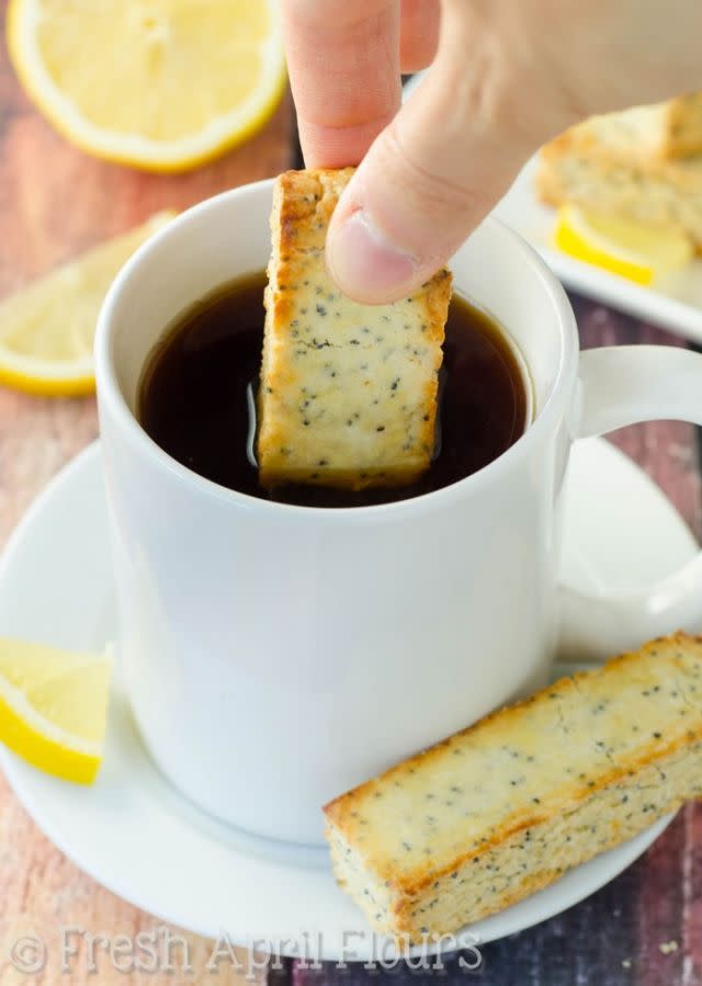 Lemon Poppy Seed Biscotti