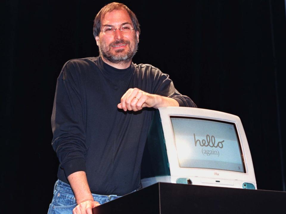 steve jobs imac 1998