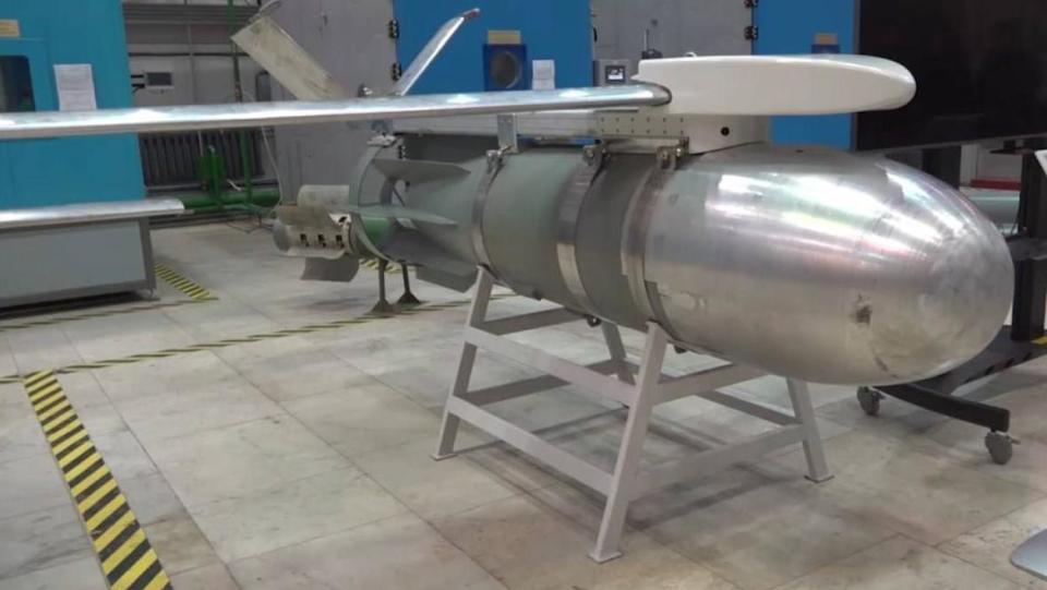Russia showed off its latest version of a 1.5-ton hover bomb earlier this year