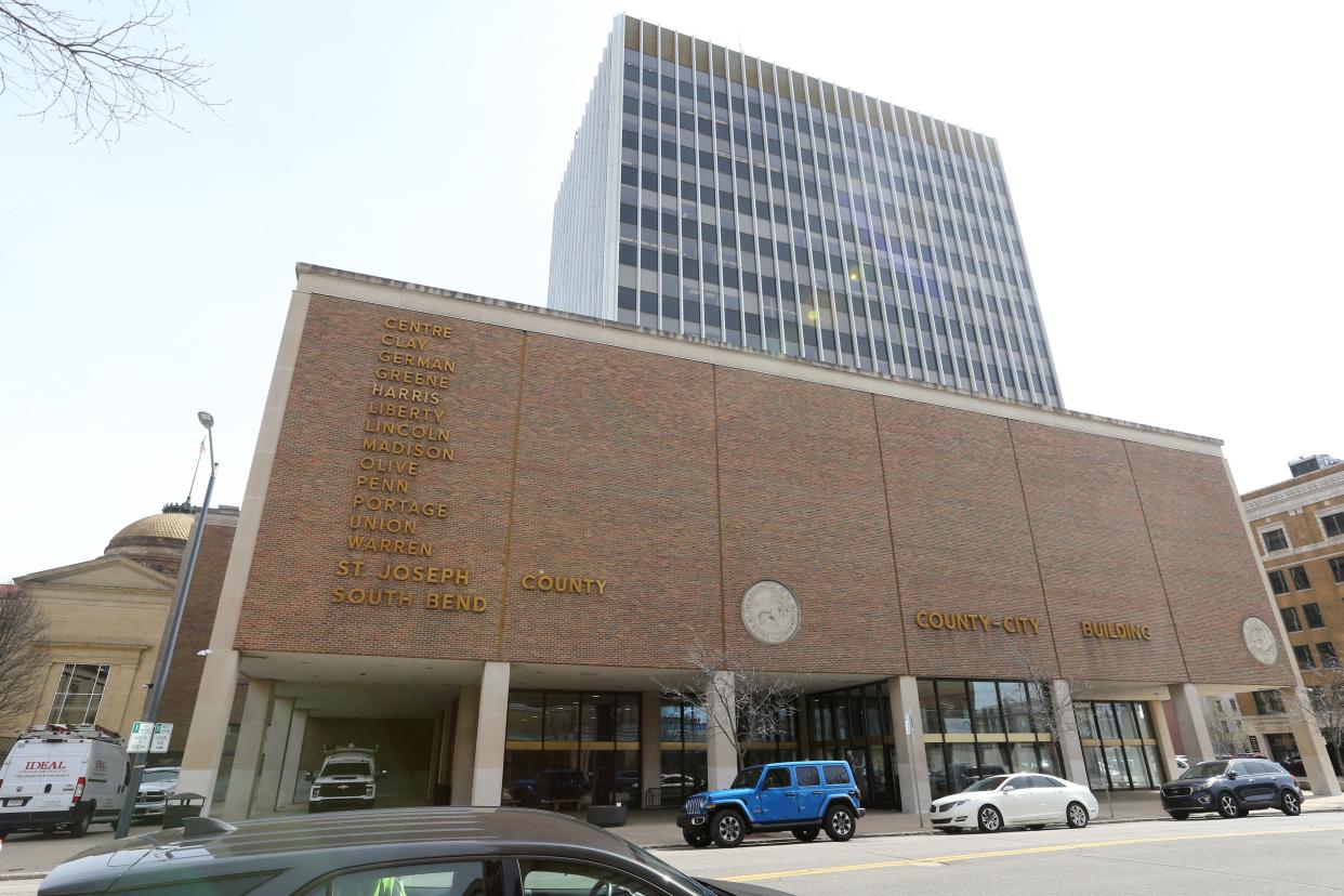 The County-City Building Tuesday, March 19, 2024, at Jefferson Street and Lafayette Boulevard in downtown South Bend.