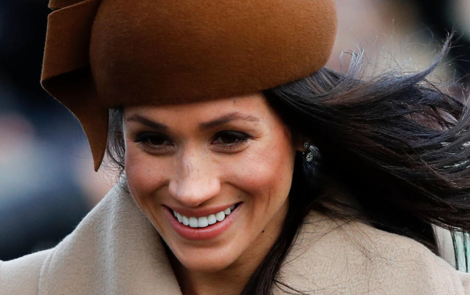 <p>Rumour has it that she may break tradition <a rel="nofollow" href="https://ca.style.yahoo.com/4-unofficial-royal-rules-meghan-035649170.html" data-ylk="slk:again on her big day.;elm:context_link;itc:0;sec:content-canvas;outcm:mb_qualified_link;_E:mb_qualified_link;ct:story;" class="link  yahoo-link">again on her big day. </a><em>(Photo: Getty)</em> </p>