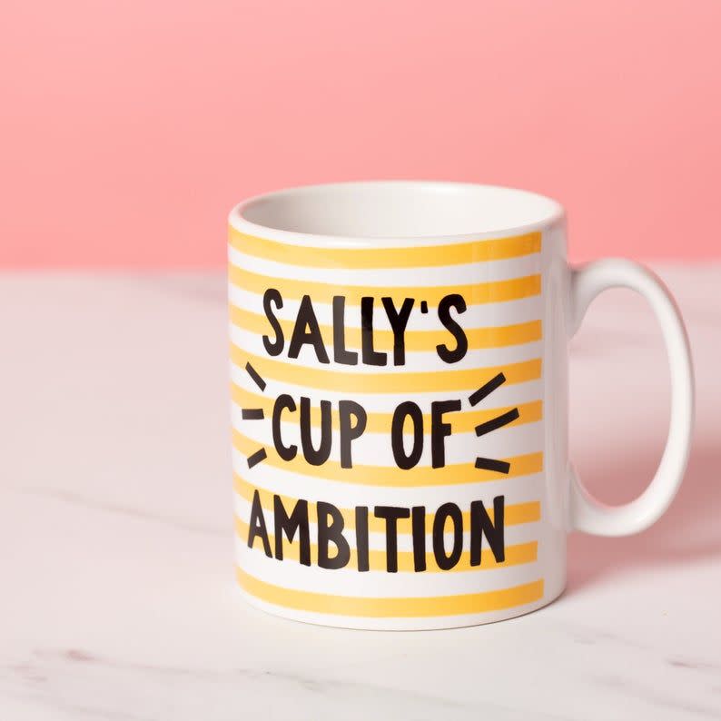 Personalized "Cup of Ambition" Mug