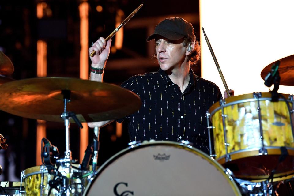 FORT LAUDERDALE, FLORIDA - DECEMBER 04: Jeremiah Green of Modest Mouse performs on stage during Audacy Beach Festival at Fort Lauderdale Beach Park on December 04, 2021 in Fort Lauderdale, Florida. (Photo by Jason Koerner/Getty Images for Audacy)