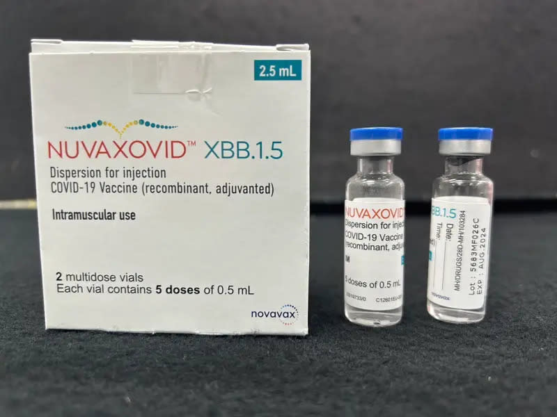 ▲Novavax XBB.1.5疫苗因部分保存溫度異常，導致近期許多醫院出現缺貨情況。（圖／疾管署提供）