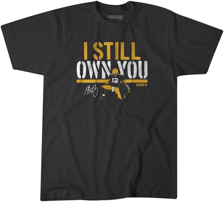 Packers WR breaks out 'I still own you' shirt after Aaron Rodgers dominates  Bears again