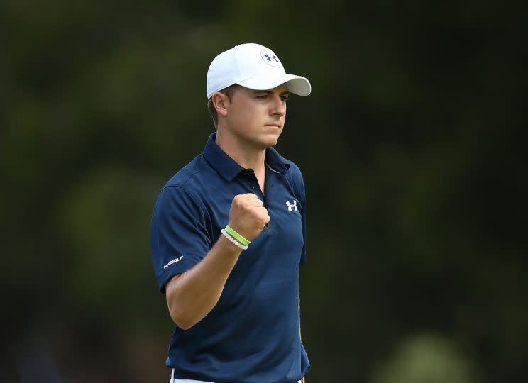 Jordan Spieth wins the Aussie Open again. (Getty Images)