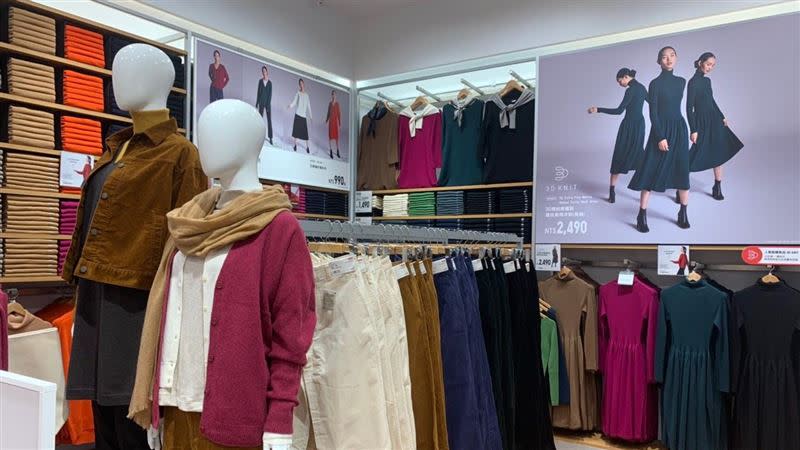 日本服飾品牌Uniqlo款式多樣，在各地都有分店。（示意圖／資料照）