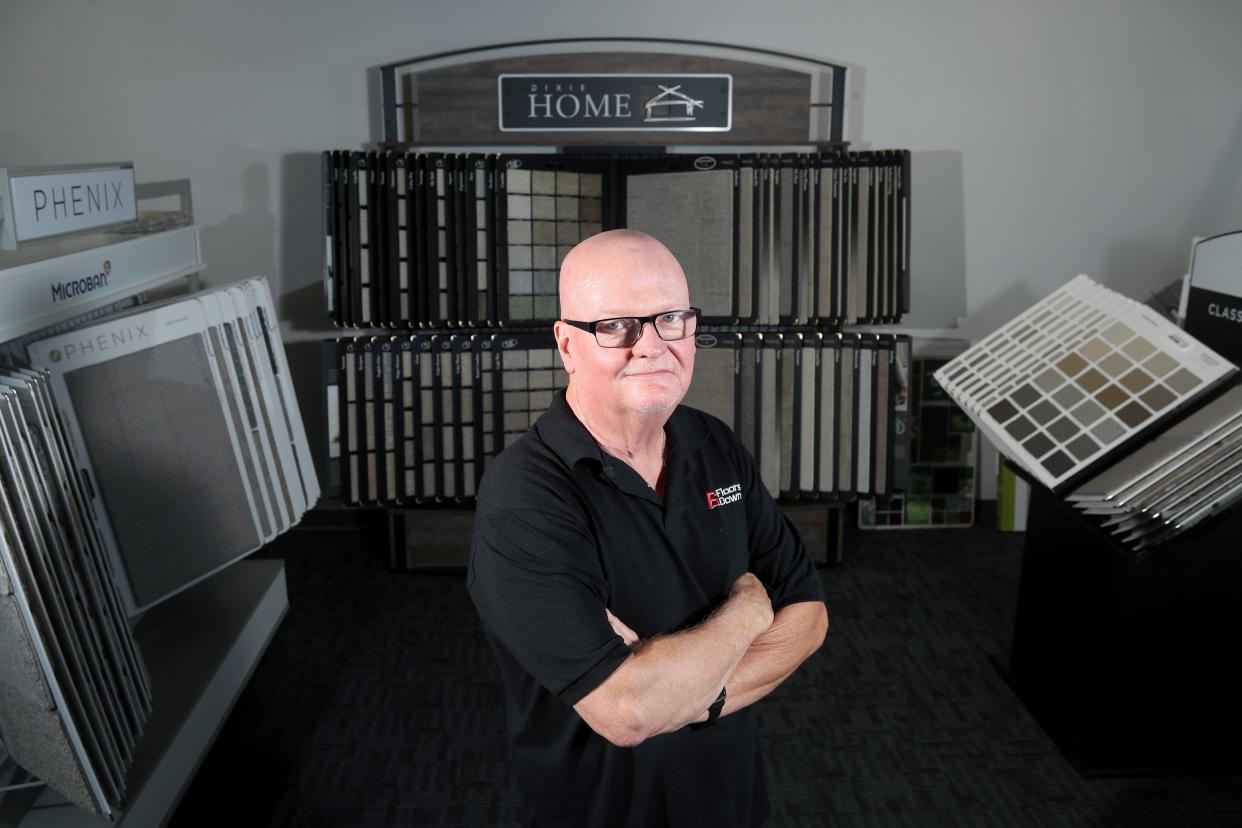 Steve Noel, owner of 6 Floors Down, is shown June 22 at his  second location in Pickerington at 201 Clint Drive, Ste. 200 in the Creek Bend Center.