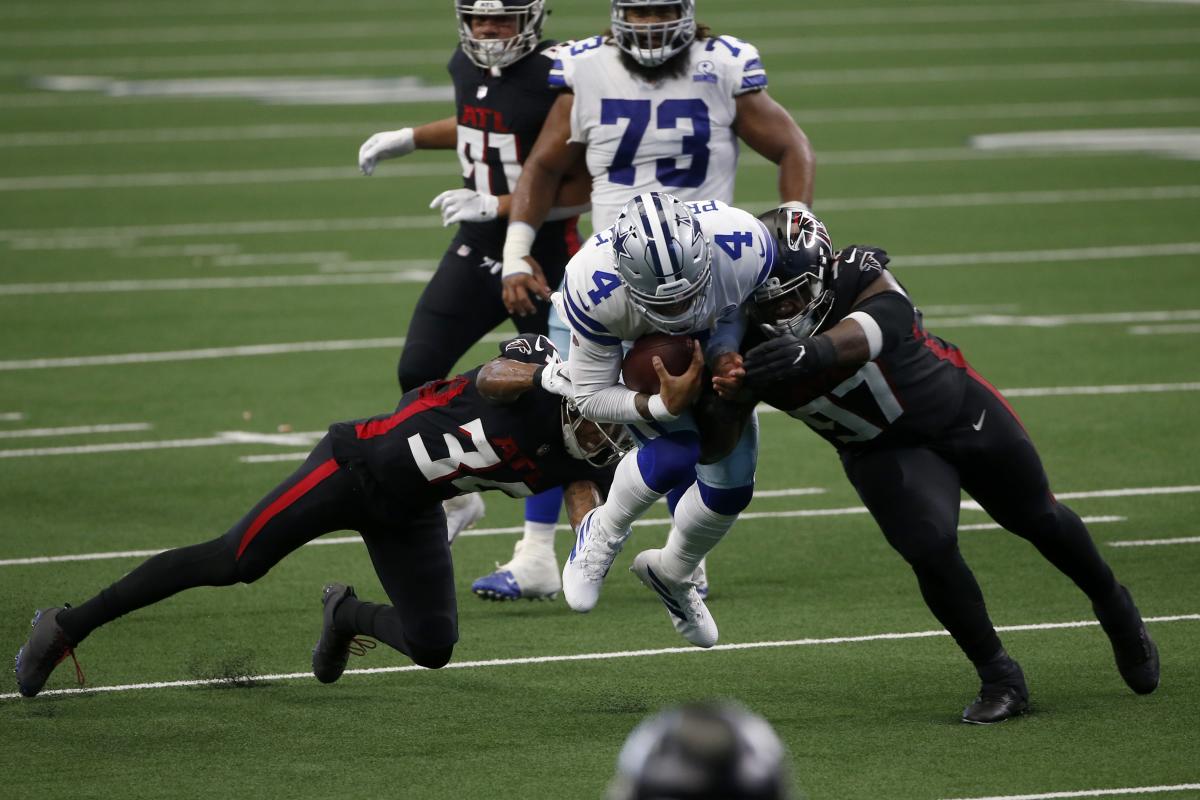 Cowboys vs. Falcons final score: Dak Prescott steals victory from jaws of  defeat as Atlanta collapses 