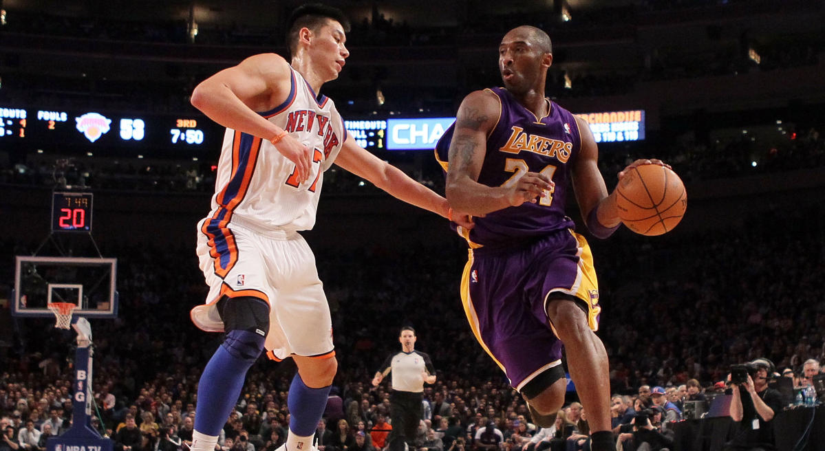 Jeremy Lin / Los Angeles Lakers  Jeremy lin, Kobe bryant pictures, Nba  players