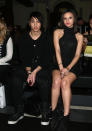 <b>London Fashion Week AW13 FROW </b><br><br>Leah Weller and Nat Weller take their seats FROW in all-black at LFW AW13. <br><br>©Rex