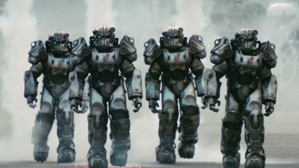 Power Armor suits as seen in the Fallout TV show