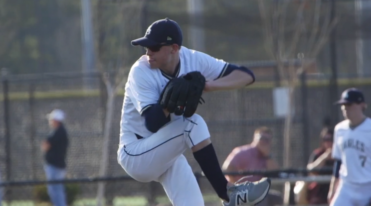 Jackson Ryan has cerebral palsy, but that hasn't stopped him taking the mound. (Perfect Game Baseball Screenshot)