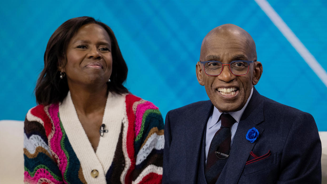Al Roker's wife, Deborah Roberts, opened up to TODAY about how seriously ill he was. (Nathan Congleton / TODAY)